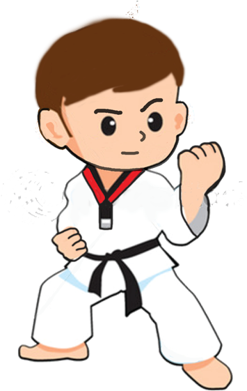Tae Kwon Do Cartoon (385x575)