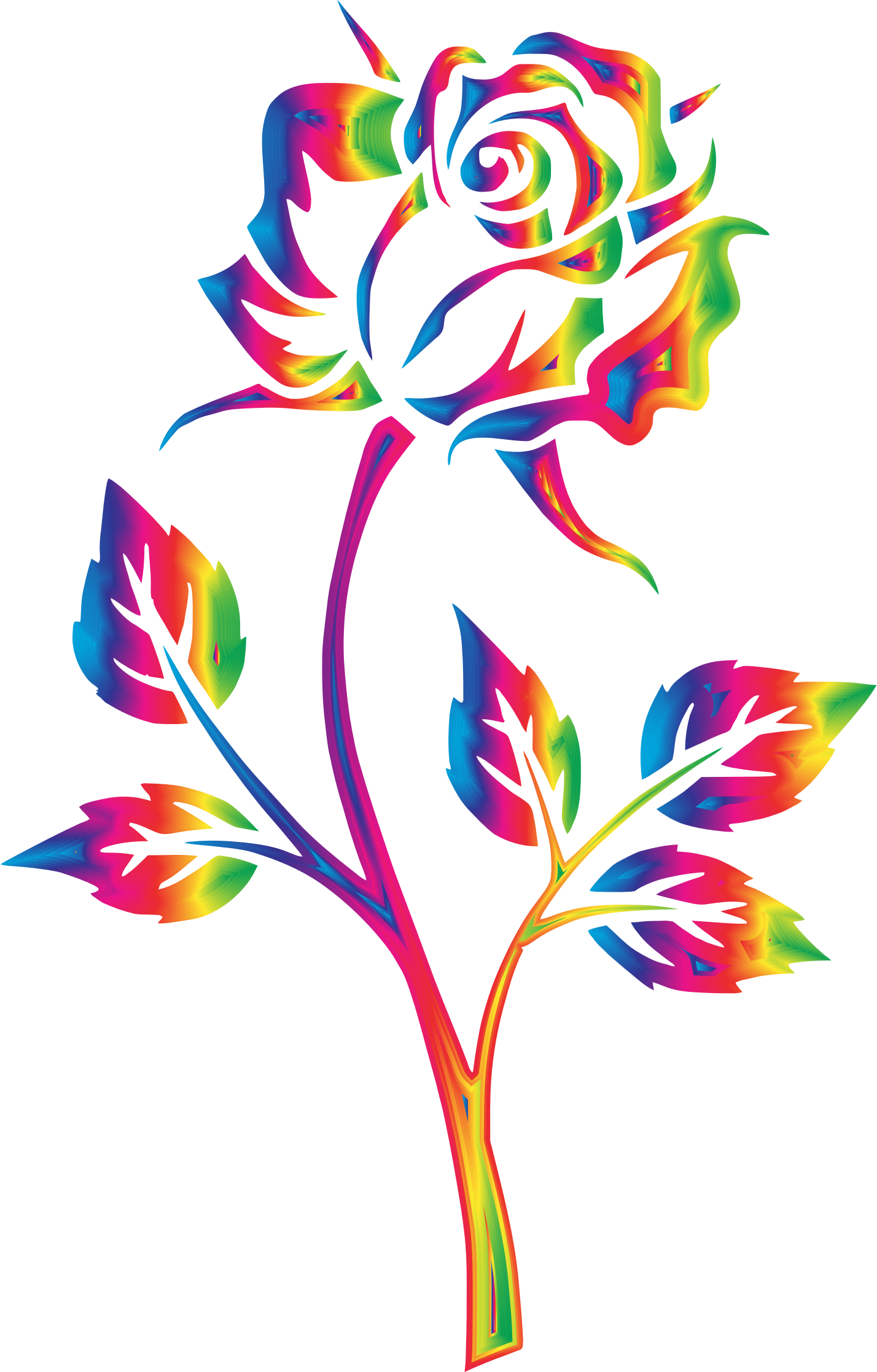 Clipart - Rose No Background (1428x2234)
