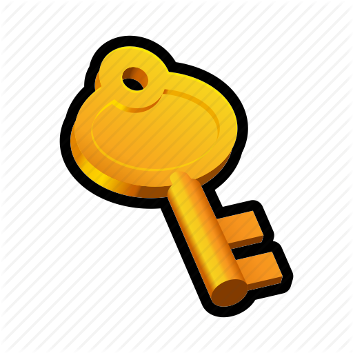 Mixed Key Glyph Black Icon - Mace (512x512)