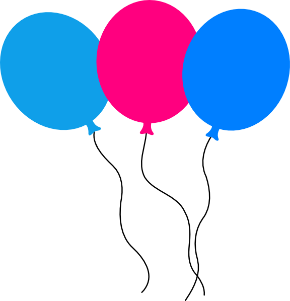 Balloons Clip Art (576x598)