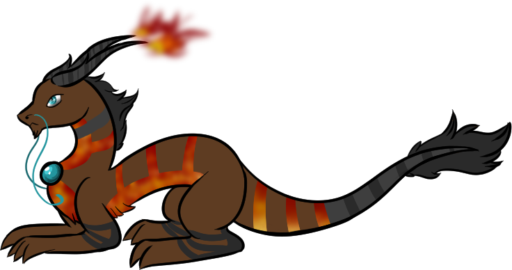 Fire Dragon Link - Cartoon (736x388)