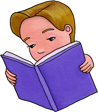 Reading Web Clear - Cartoon (416x420)