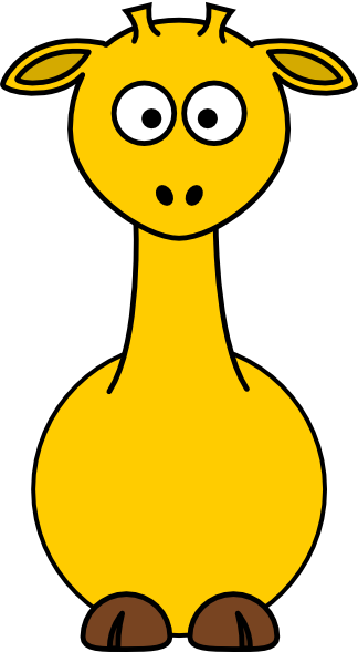 Cartoon Giraffe (324x589)