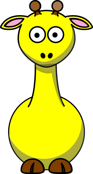 Cartoon Giraffe (318x597)