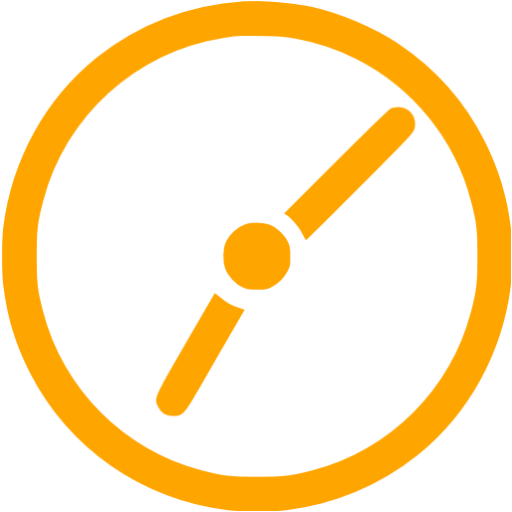 Gray Clock Icon (512x512)