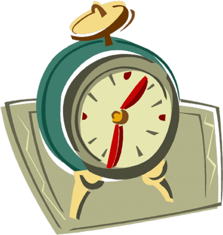Clock-clipart - Die Zeit, Das Maß Aller Dinge [book] (752x800)