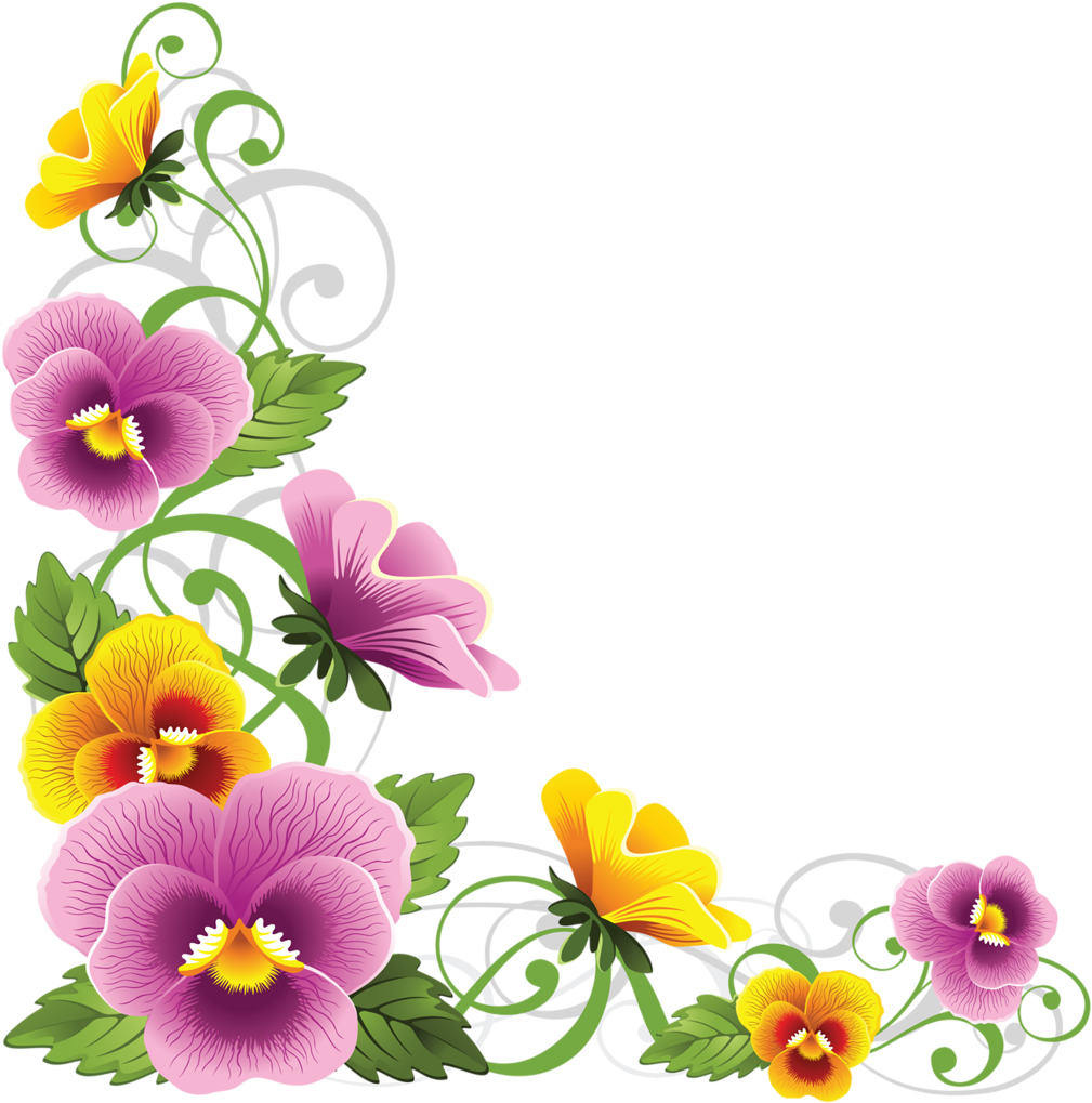 16 - Corner Border Png Hd (1015x1024)
