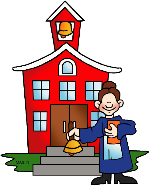School House - Cartoon (514x648)