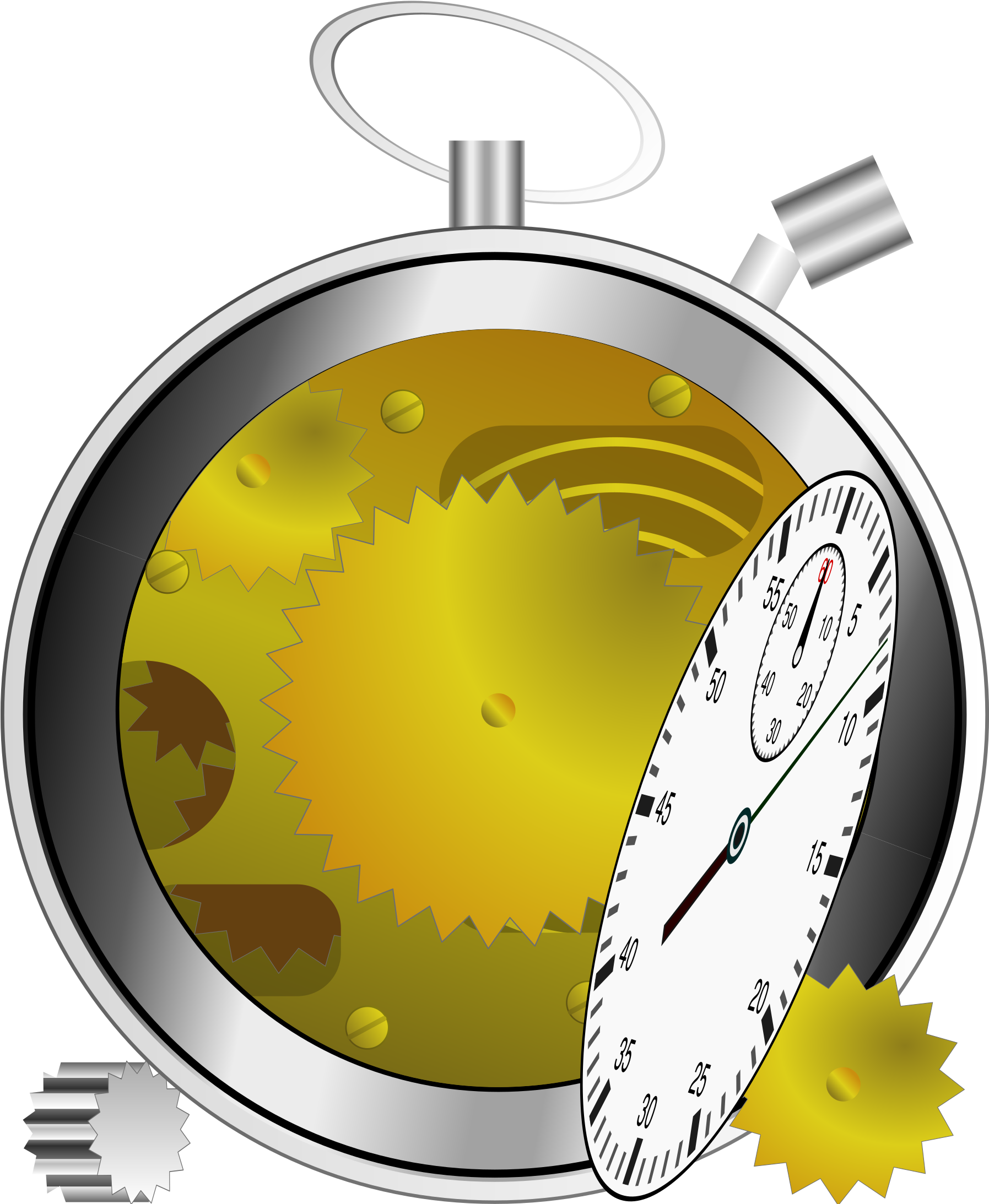 Broken Watch Clipart (598x800)