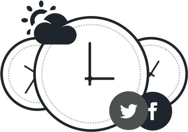 Customizable Clock Faces - Bearing (648x463)