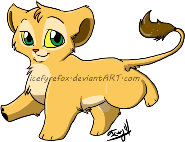 Chibi Nala By Icefyrefox - Chibi (900x600)