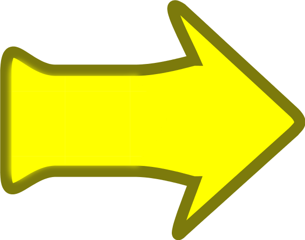Large Arrows Clip Art - Cartoon Arrow Pointing Right (600x473)