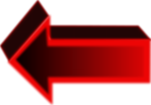 Arrow Pointing Left Clip Art Pc, Android, Iphone - Arrow Pointing Left Red (600x419)