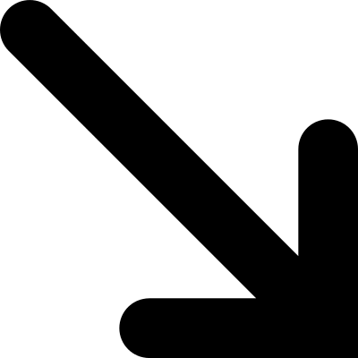 Arrow Pointing Down Right Vector - Arrow Pointing Down Right (400x400)