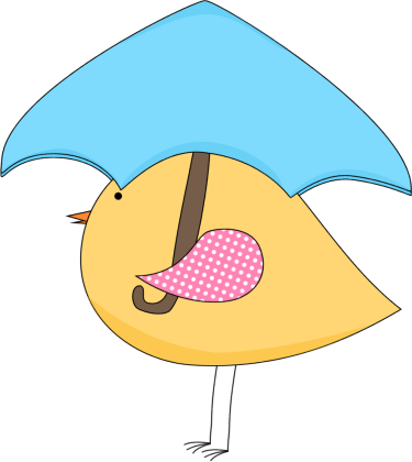 Spring Bird Clip Art (375x420)