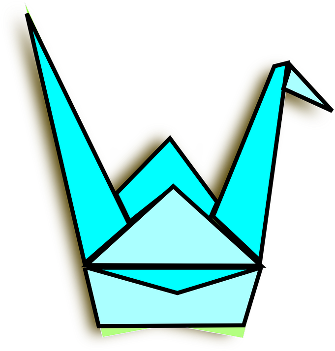 Codes For Insertion - Origami Swan Clip Art (684x720)