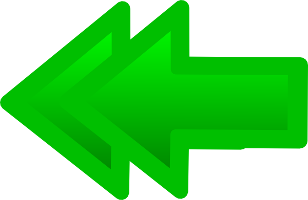 Left Green Arrow Png (600x391)