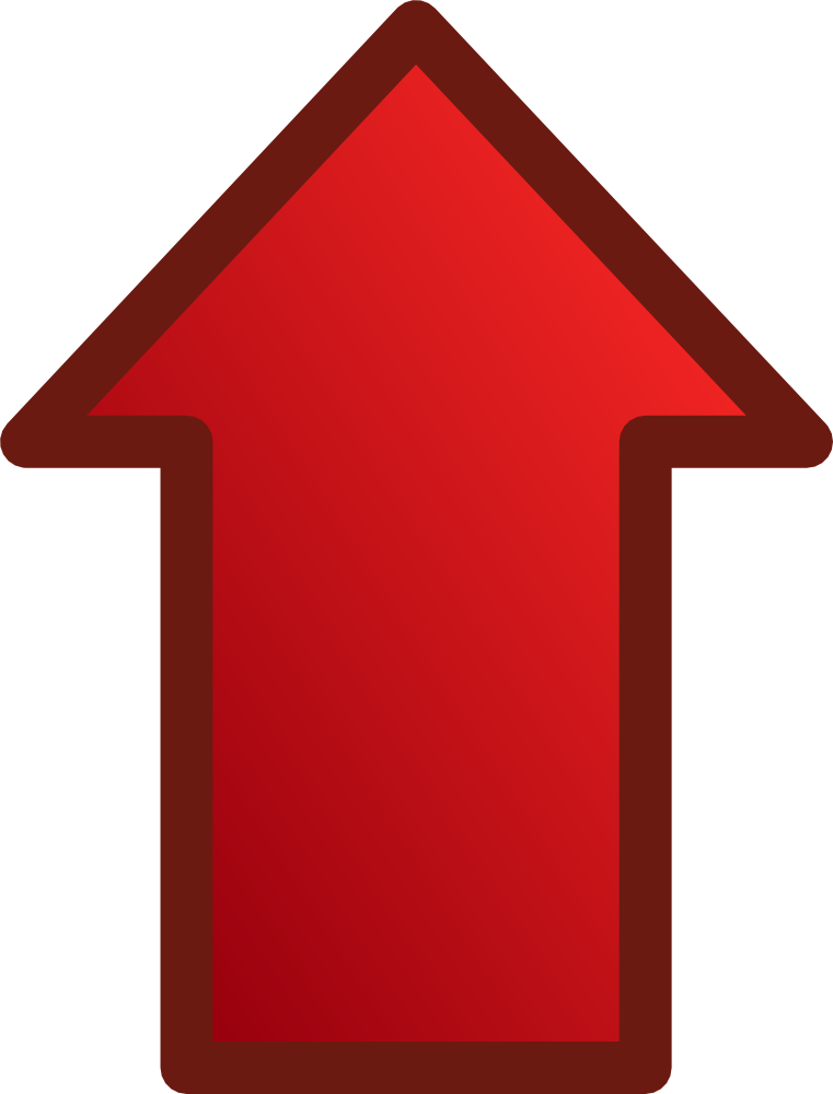 Red Arrow Pointing Up (761x1000)