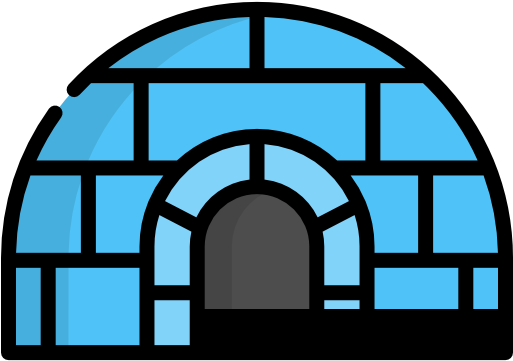 Igloo Free Icon - Igloo Free Icon (512x512)