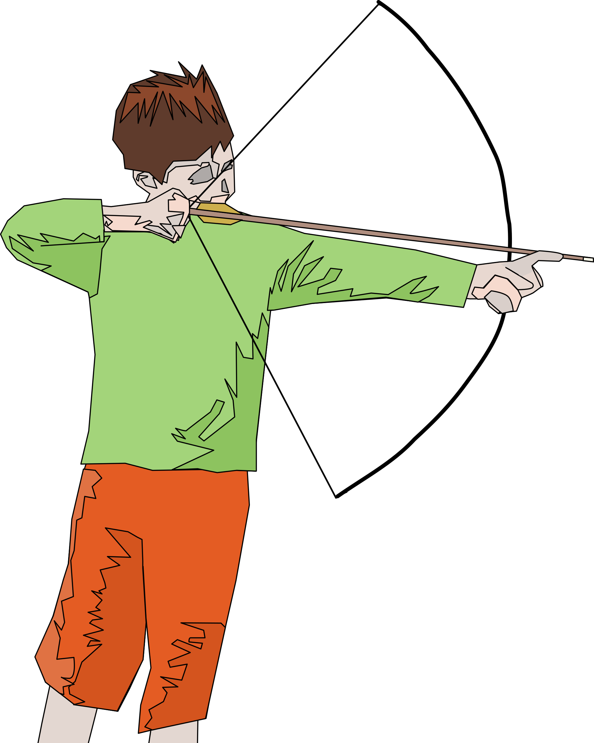 Big Image - Archer With Bow And Arrow (1918x2400)