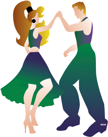 Salsa - Salsa Dance Cartoon Transparent (471x523)