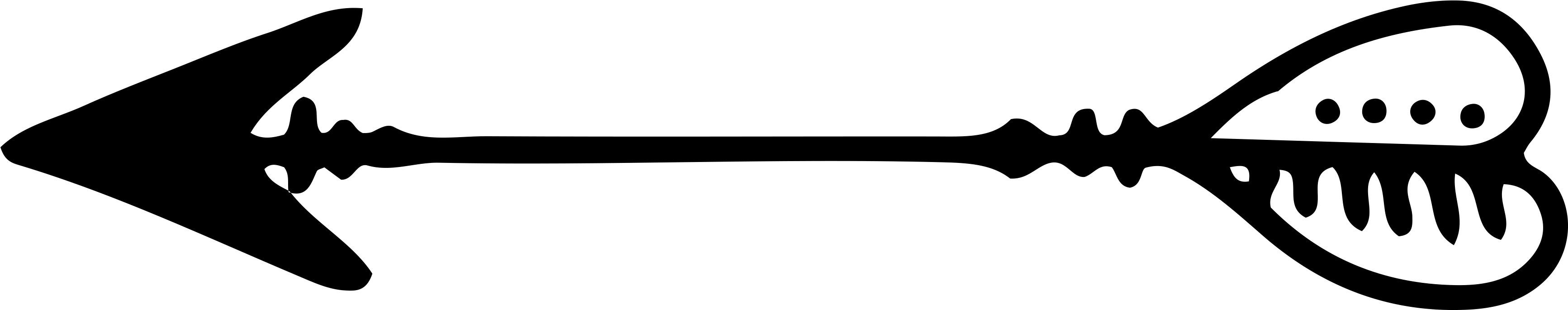 12 Hand Drawn Arrows - Tool (3601x992)