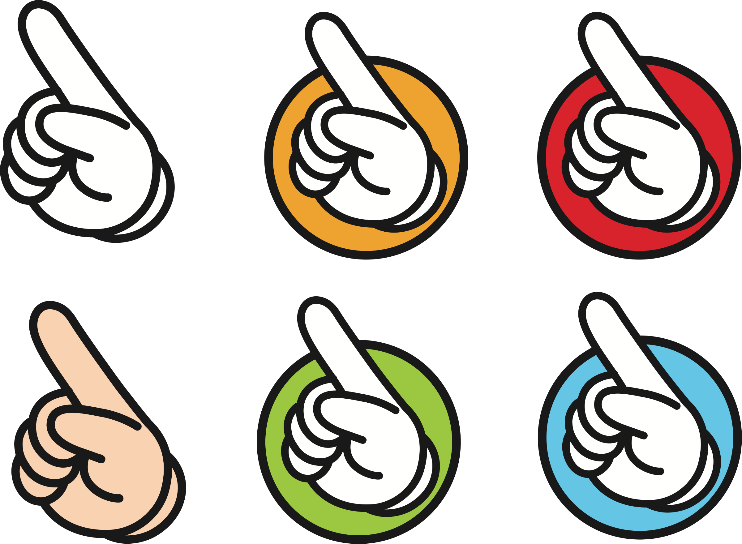 Big Image - Finger Point Symbol (2399x1759)