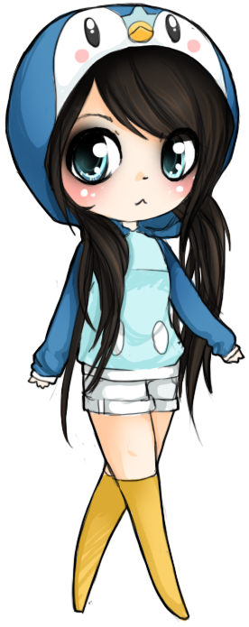 Picture - Human Kawaii Drawing (276x695)