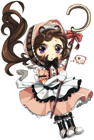 Quick Sketch Chibi Cm - Chibi Sheep (400x568)