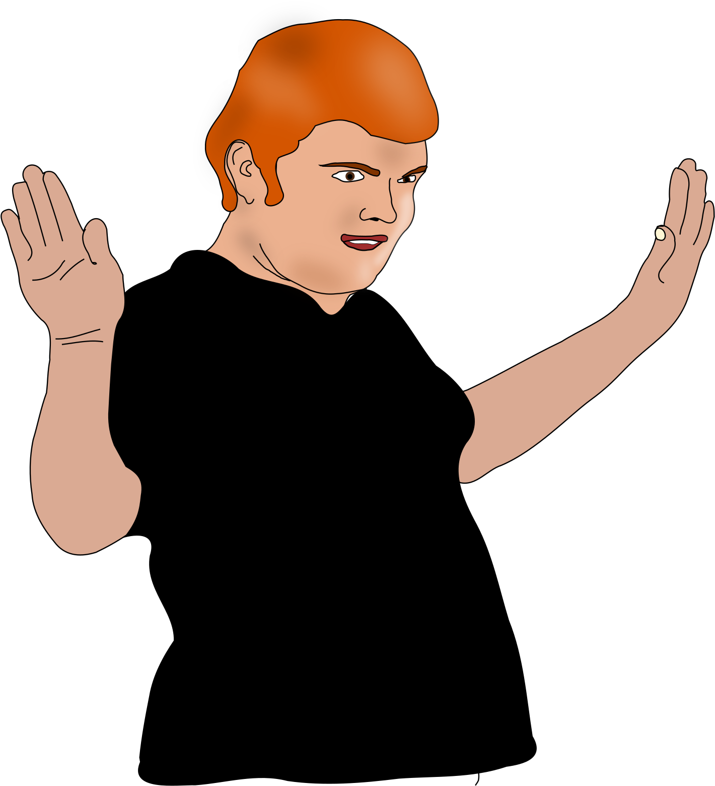 Hands Up - Person With Hands Up (1697x2400)