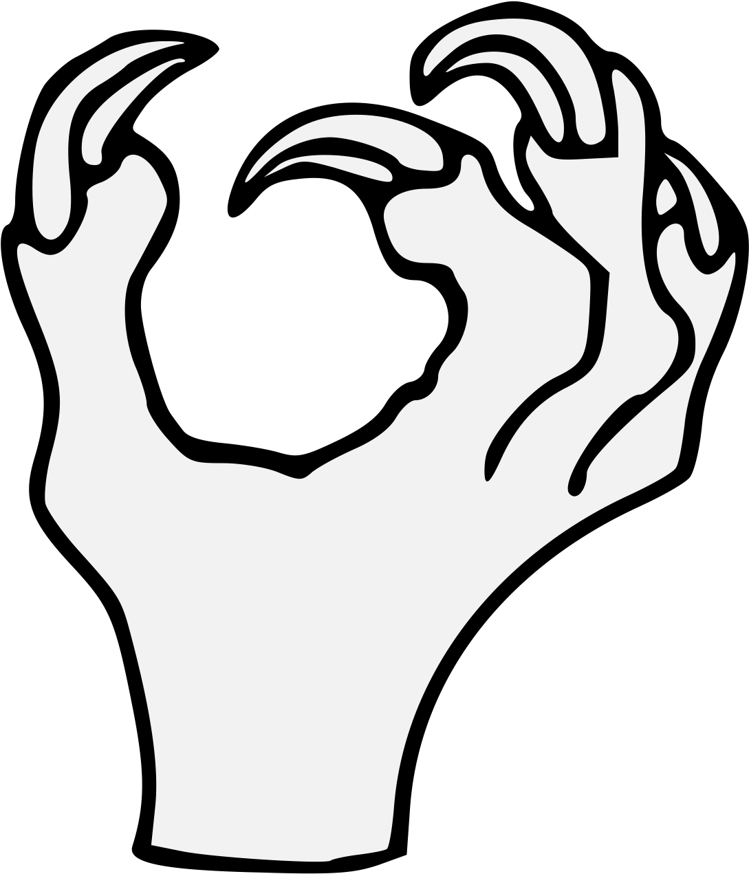Clawed Hand - Clawed Hand (1096x1282)