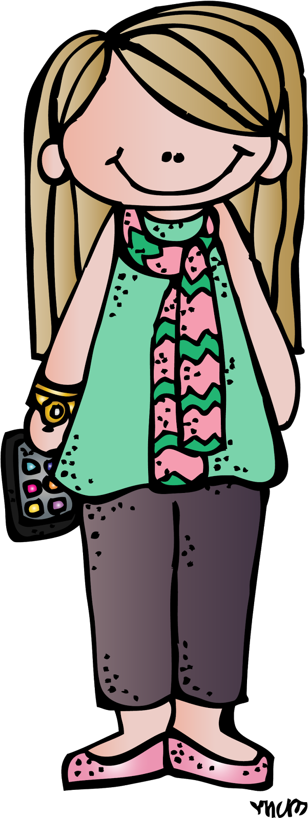 Melonheadz Teacher Clipart (619x1600)