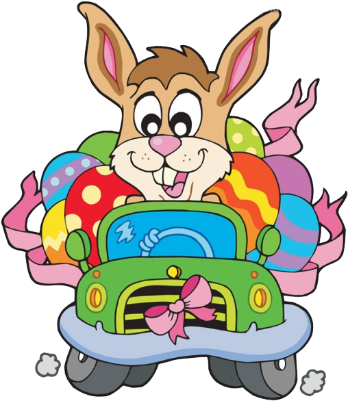 Easter Bunny Easter Coloring Book - Easter Coloring Book [book] (520x600)
