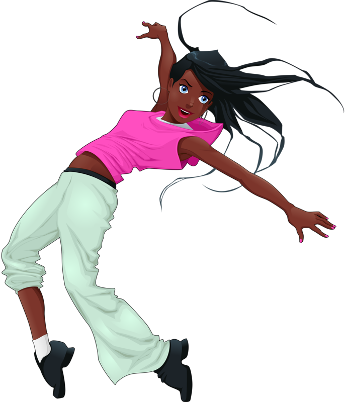 Clip Art - Breakdancing (688x800)