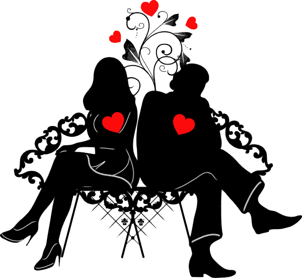 Couples - Illustration (600x551)