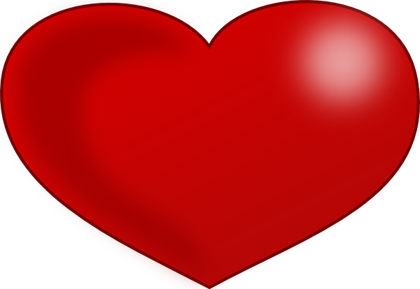 Heart Clip Art (600x414)