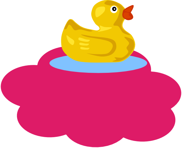Rubber Duck Clip Art (600x490)