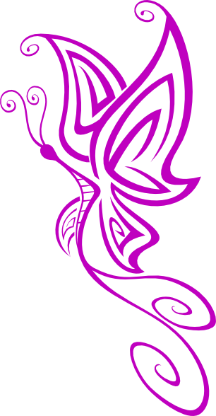 Small Butterfly Clip Art (306x588)