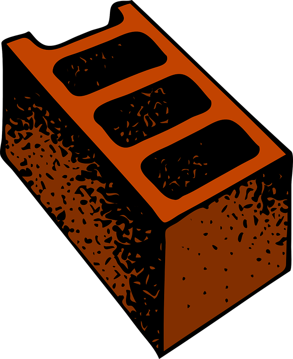 Cartoon, Construction, Blocks, Block - Block Vector (614x750)