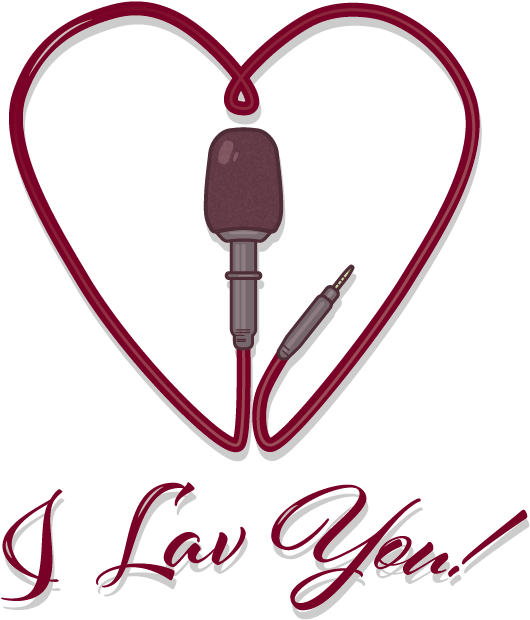 I Lav You - Calligraphy (594x672)