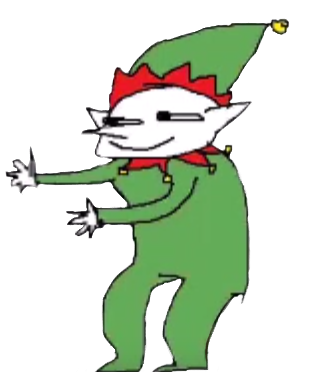 Green Elf Clipart - Jelf The Elf (317x380)