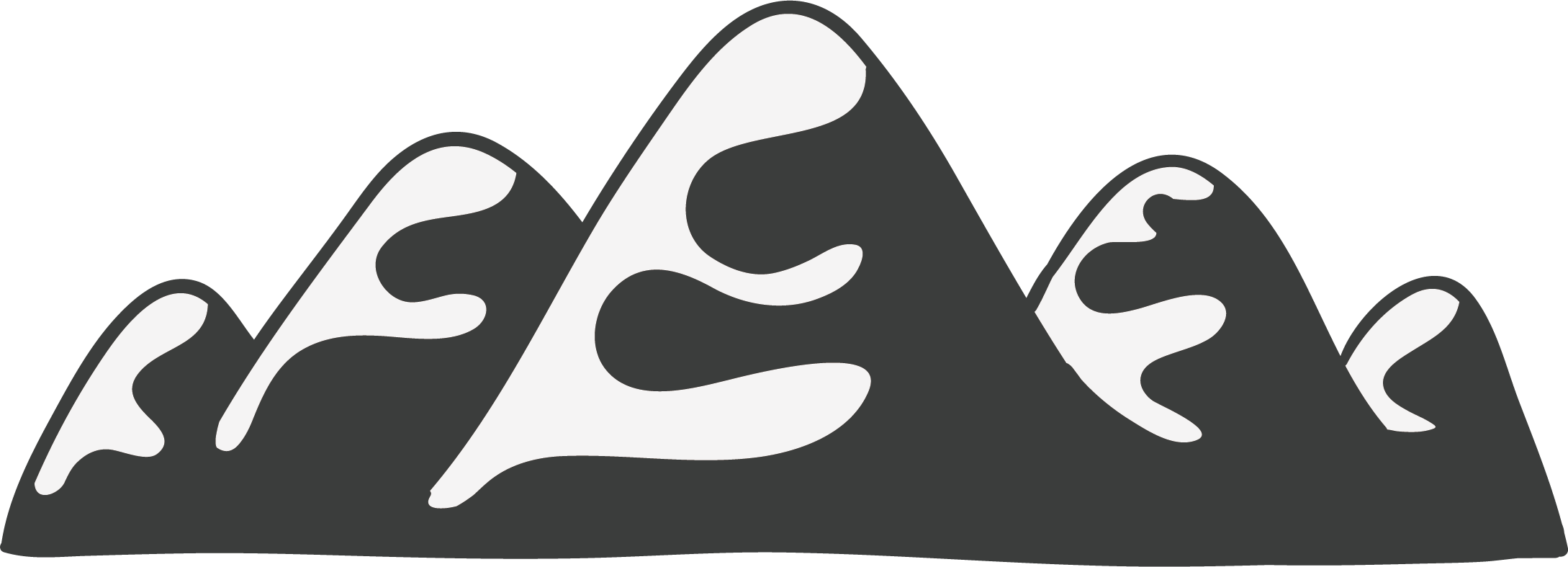 Drawing Silhouette Euclidean Vector - Euclidean Vector (2178x787)