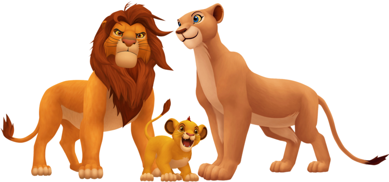 El Equipo De Animación Estuvo Una Temporada En África - Simba Nala And Kopa (800x386)