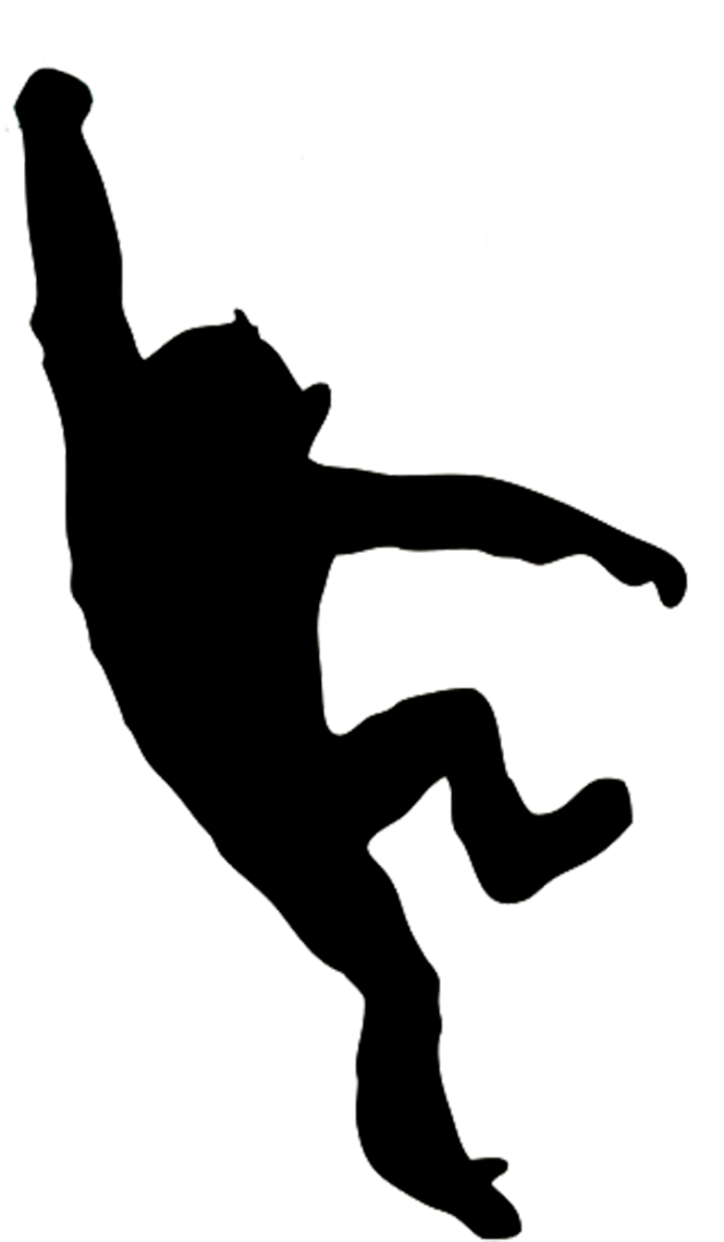 Monkey Clipart Black - Silhouette Monkey (700x1177)