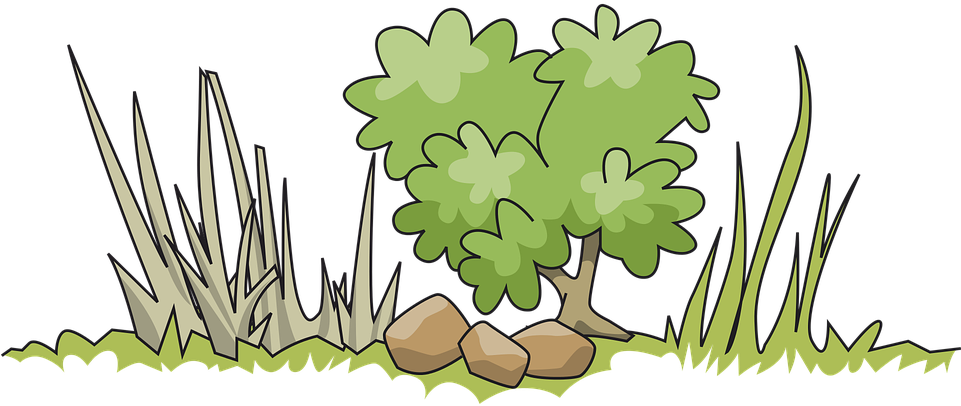 Daffodil Border Cliparts 28, Buy Clip Art - Clip Art Bushes (960x480)