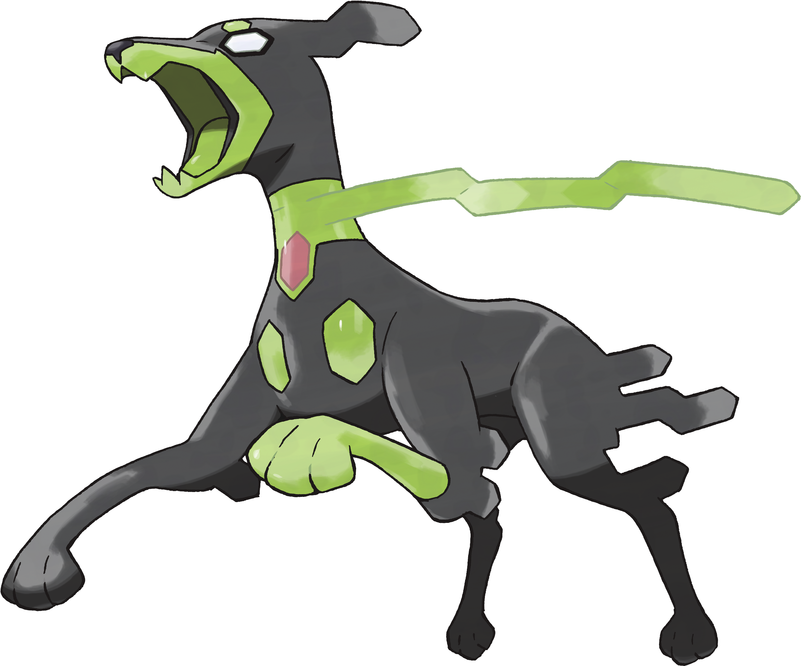 Fire - Pokemon Zygarde (2889x2402)