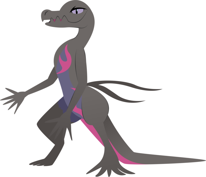 85kib, 800x689, Salandits Garbage Evolution - Pokemon Salandit Evolution (800x689)