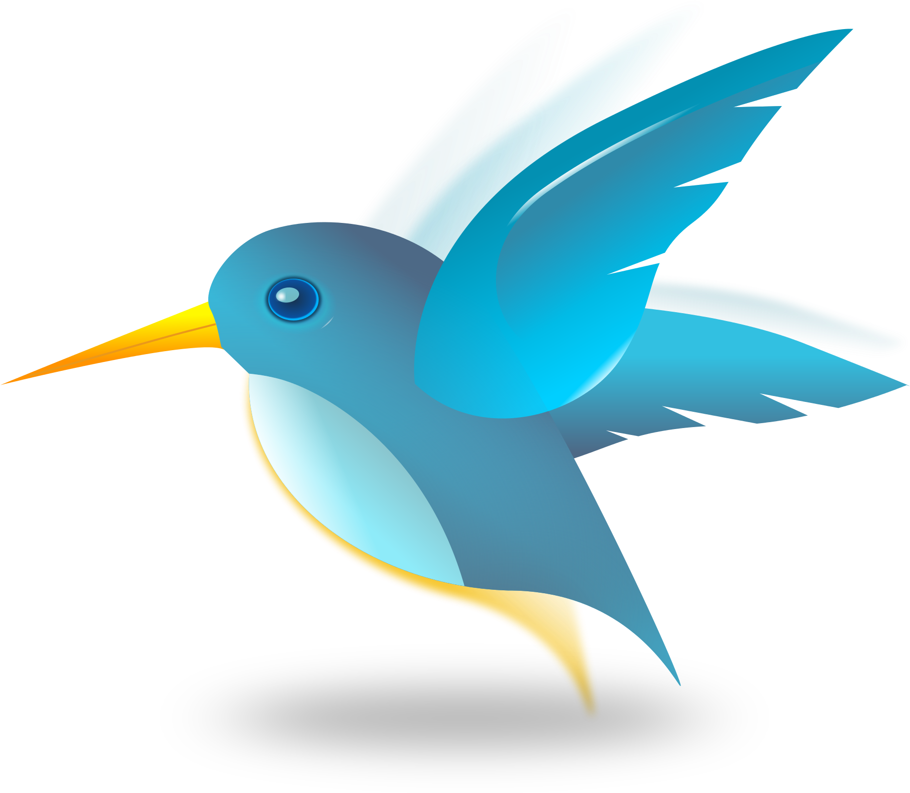 Thunder Svg - Coraciiformes (2000x2000)