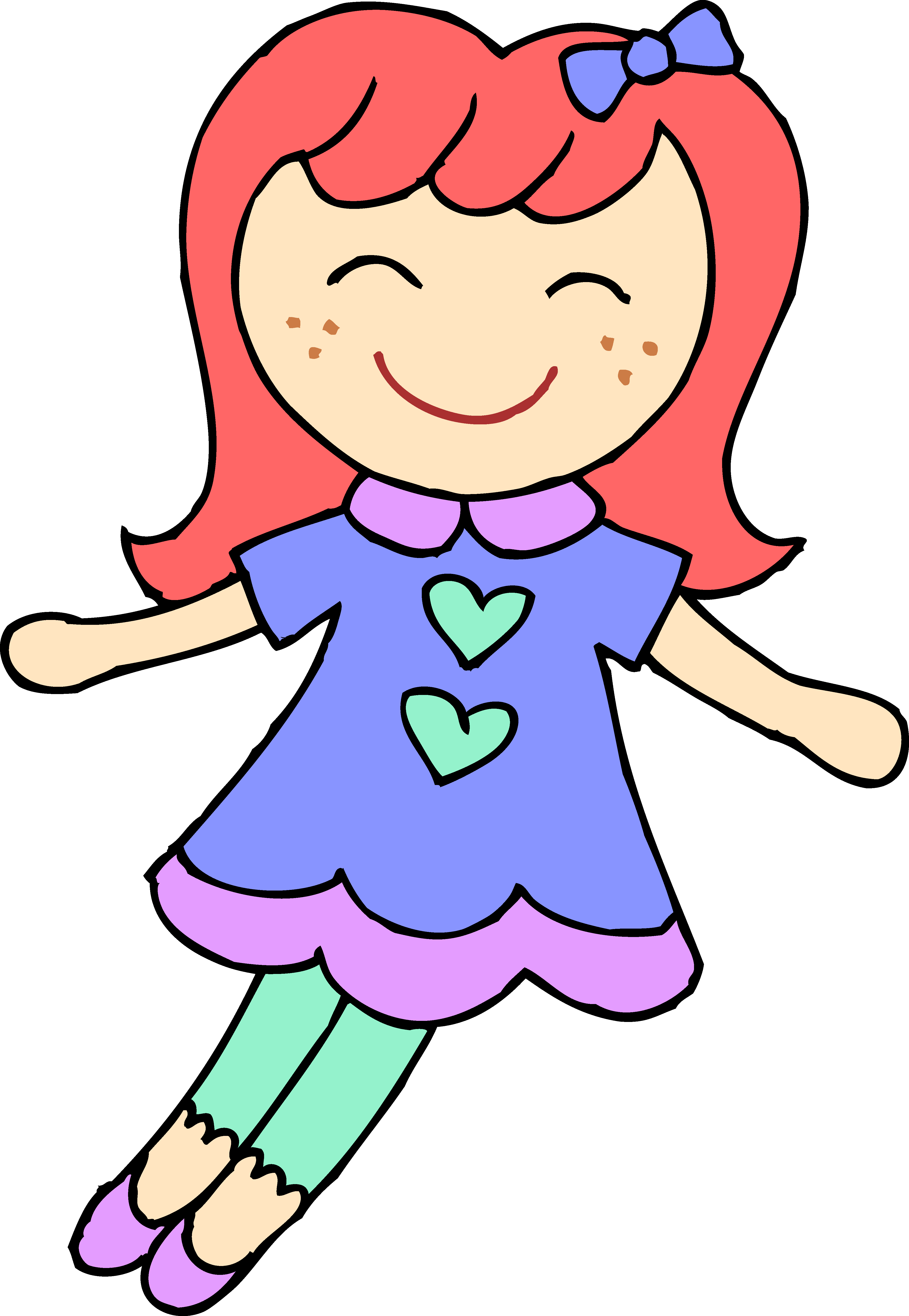 Doll Clipart - Doll (4110x5948)