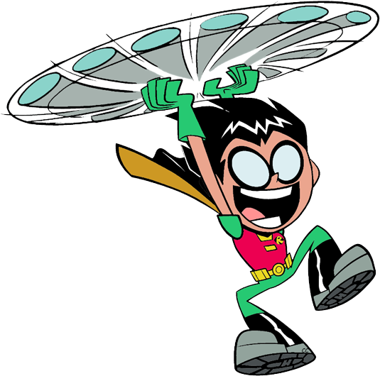 Robin Robin Robin - Teentitan Go Cartoon Network (540x541)